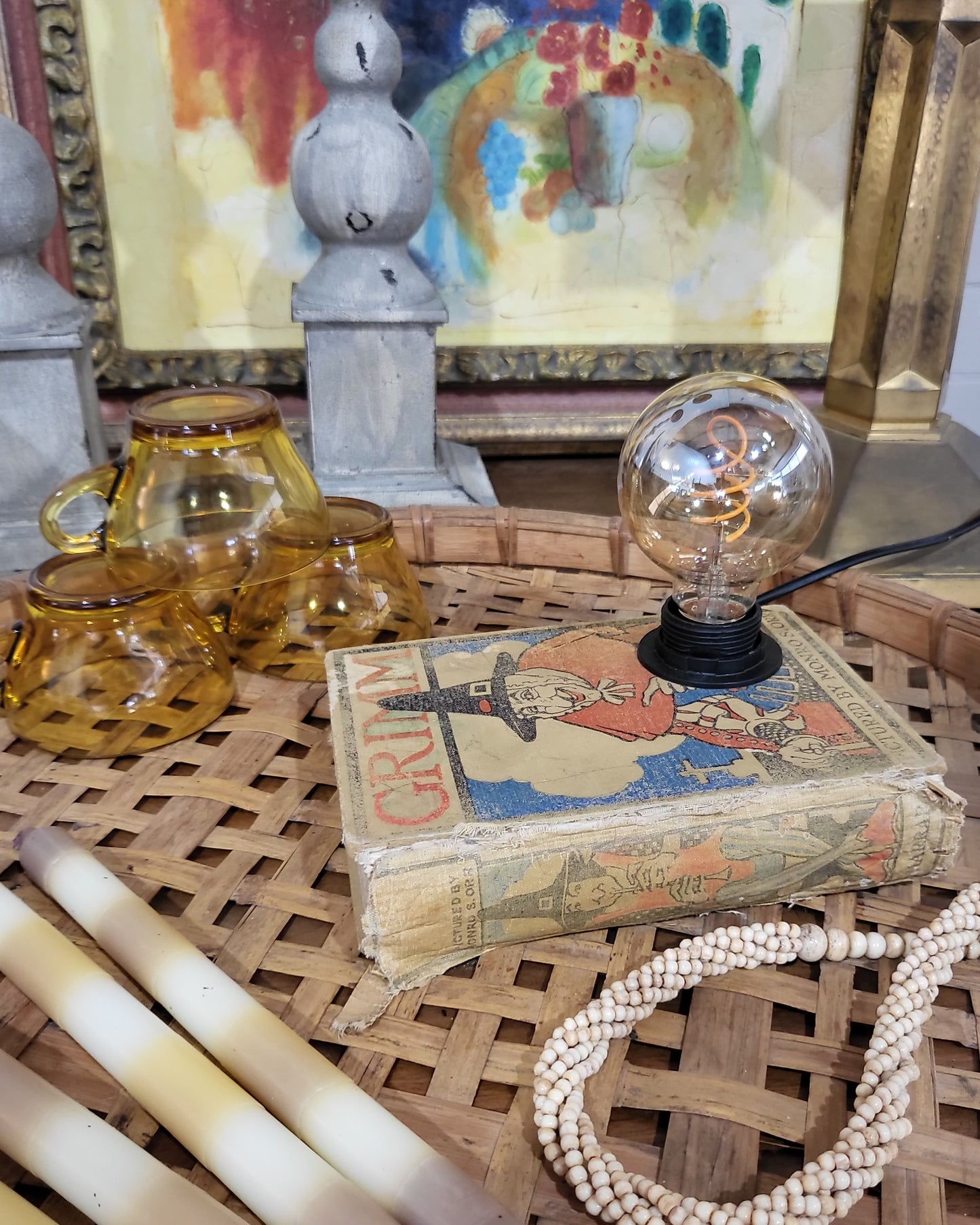 Bespoke Grimms' Fairy Tales Table Lamp