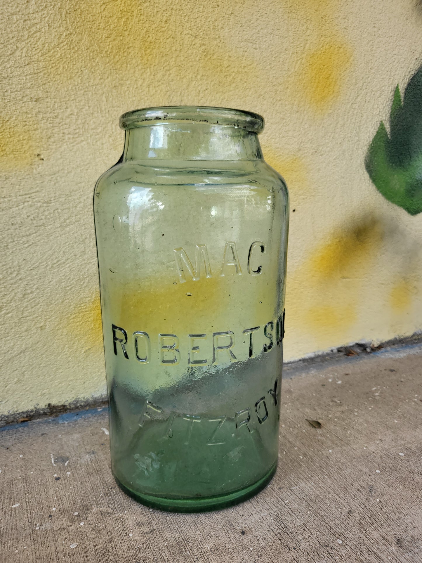 Large MacRobertson Glass Lolly Jar