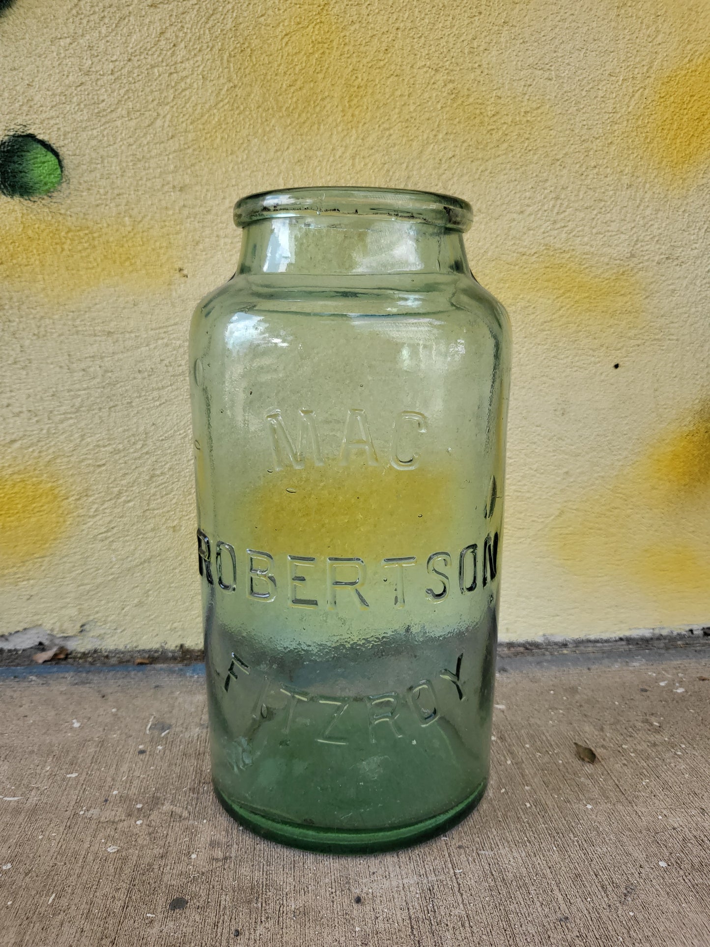 Large MacRobertson Glass Lolly Jar