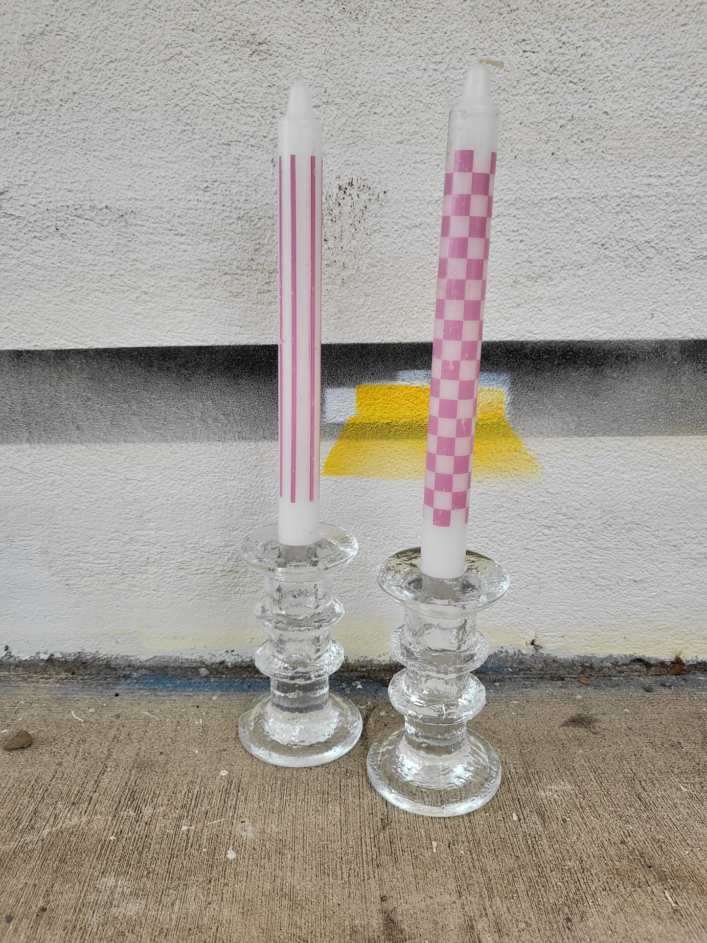 littala (Finland) 'Festivo' Candle Holders by Timo Sarpaneva