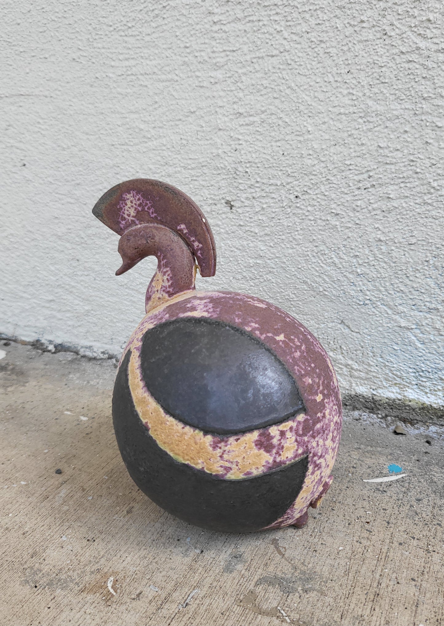 Mid Century Pottery Trojan-Style Duck