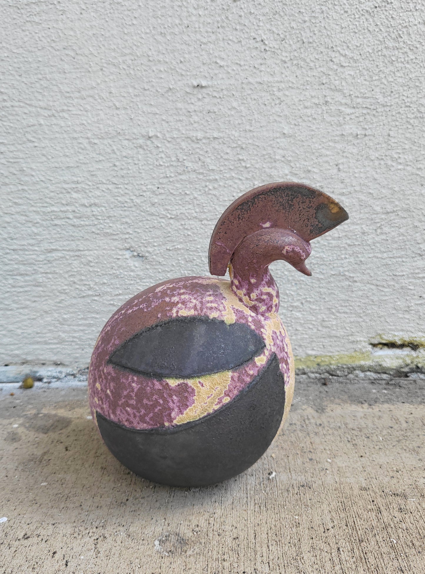 Mid Century Pottery Trojan-Style Duck