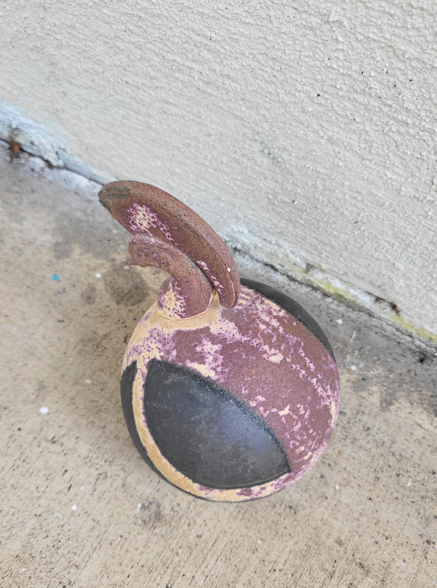Mid Century Pottery Trojan-Style Duck