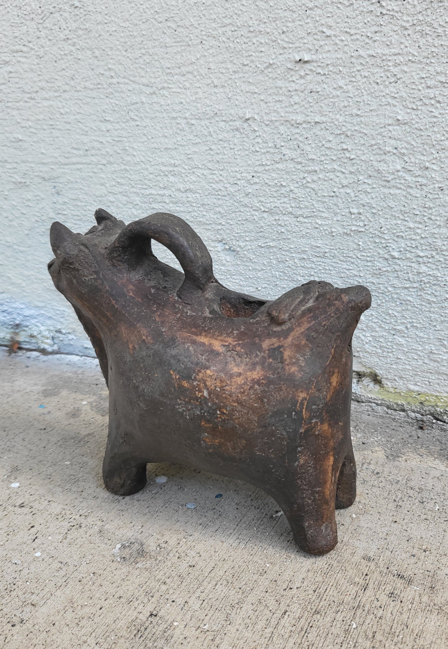 Mid Century Pottery Bull