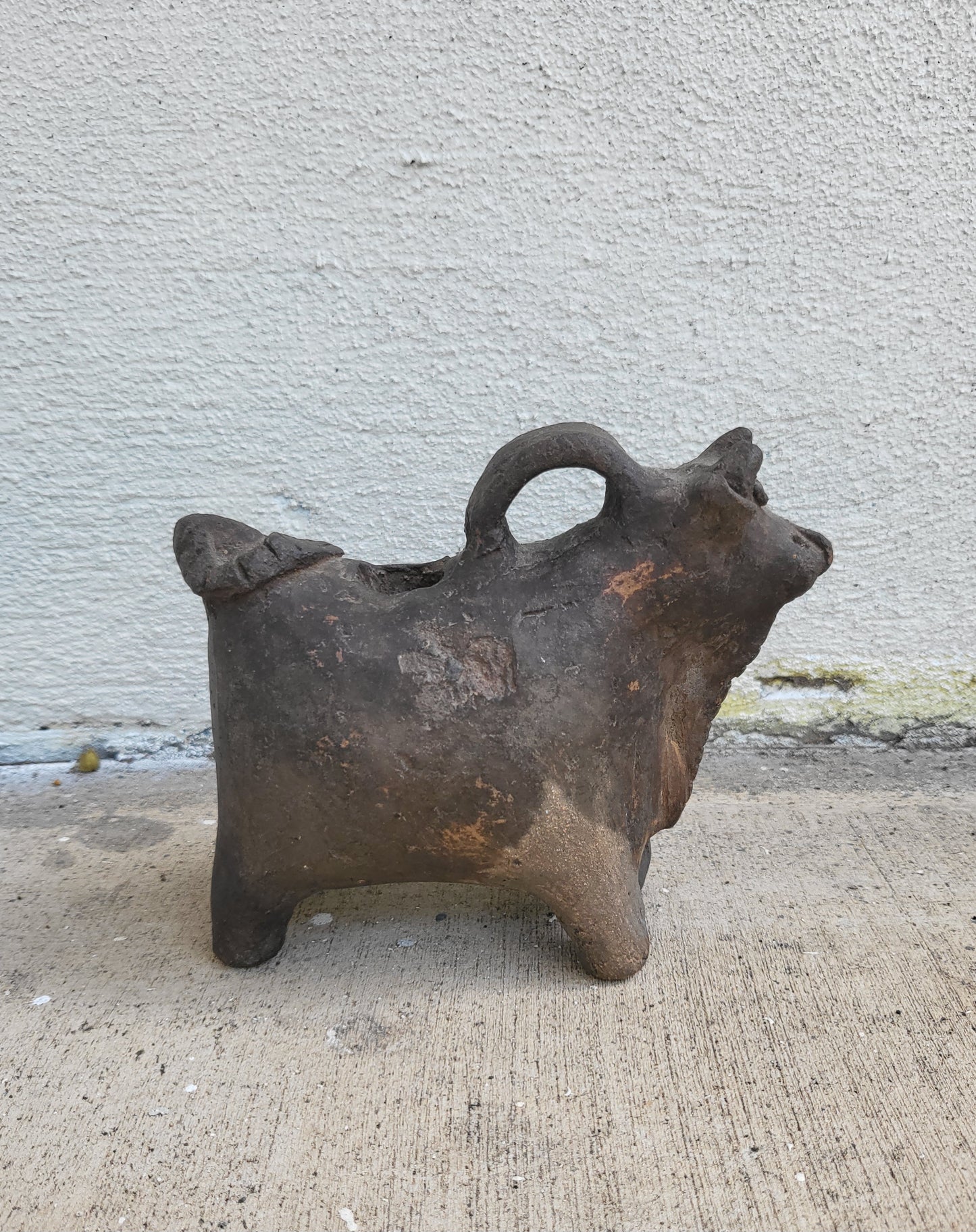 Mid Century Pottery Bull