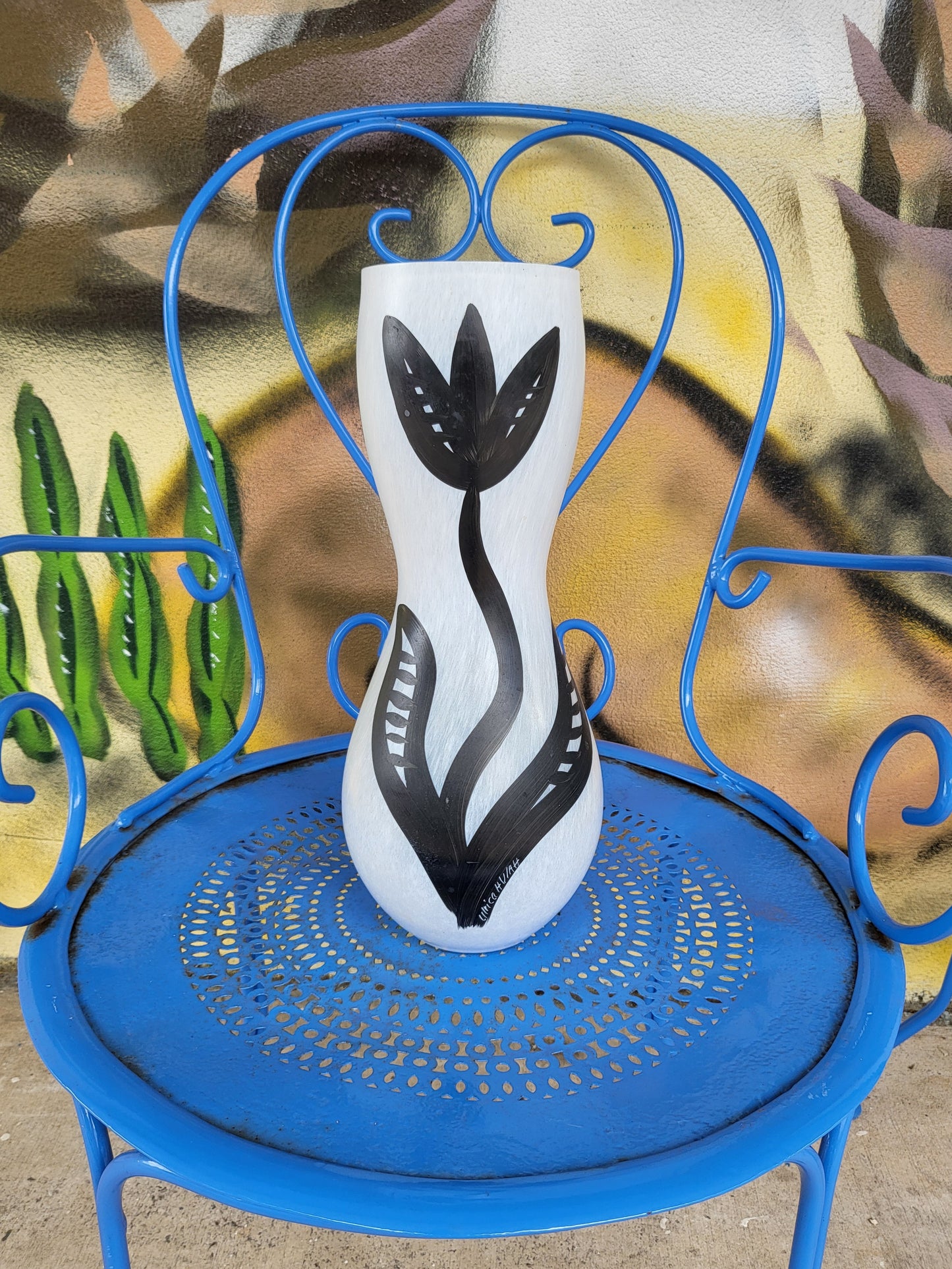 Kosta Boda Vase by Ulrica Hydman-Vallien - Tulipa Series (1991)