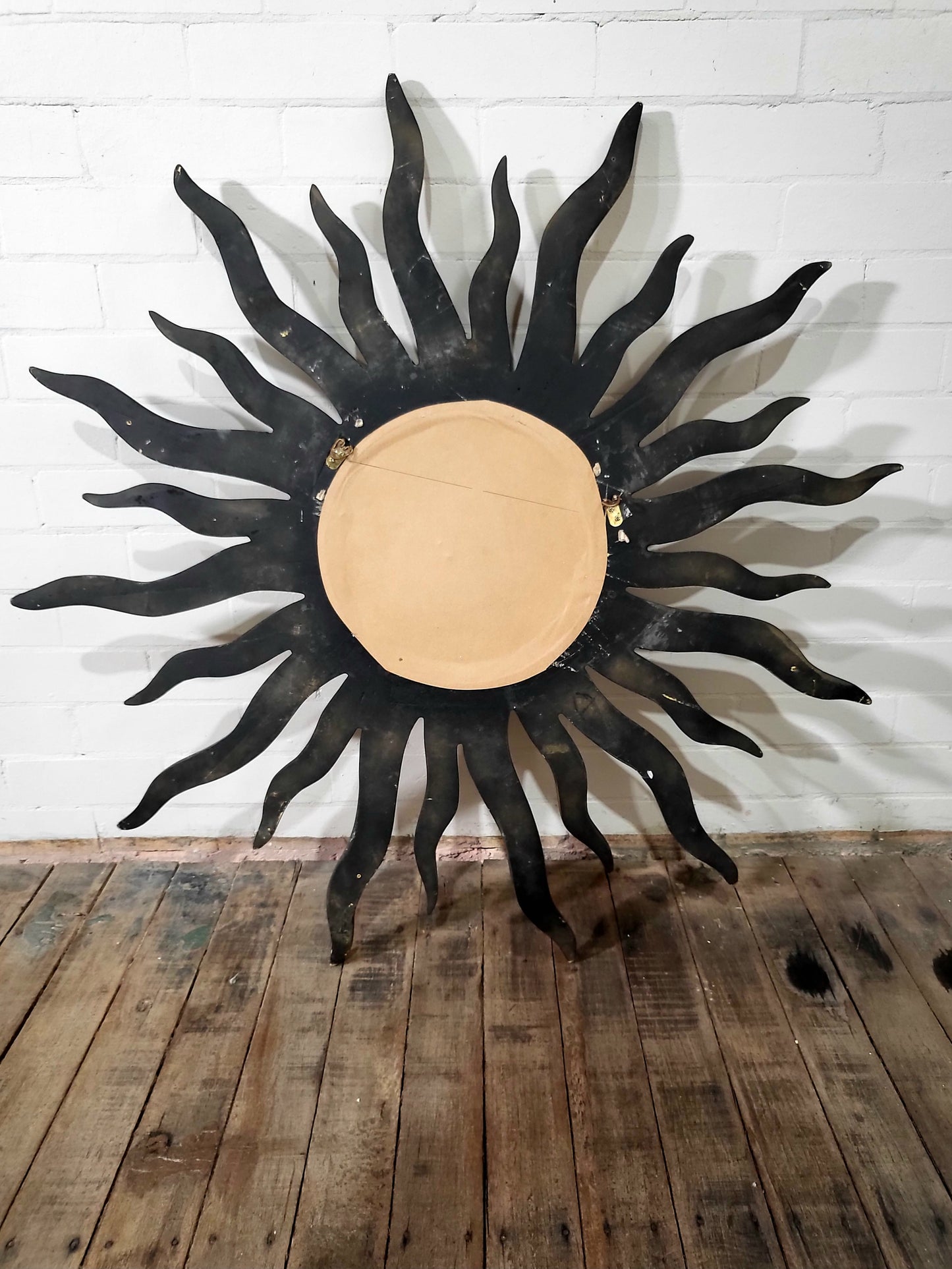 Large Sunburst Gilt Mirror