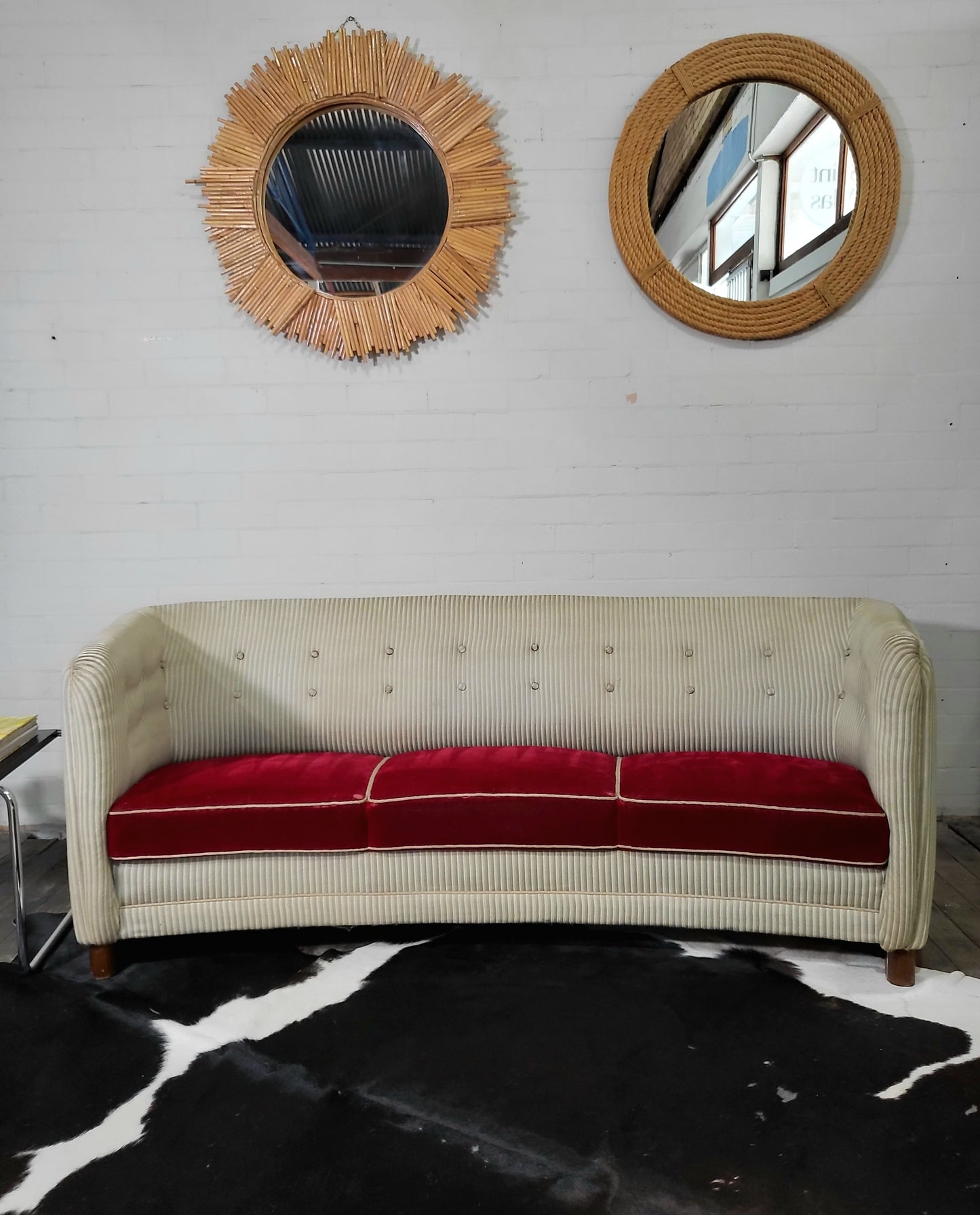 Ole Wanscher Model 1668 Sofa for Fritz Hansen