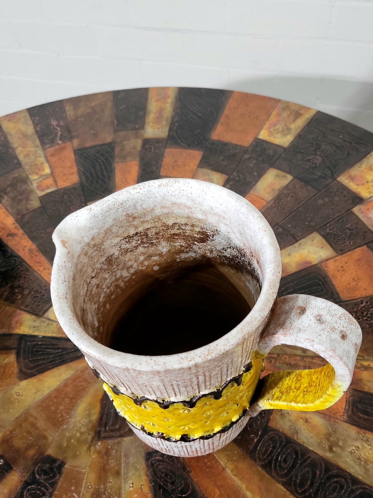 Vintage Bitossi Italian Ceramic Jug - Mid-Century Modern
