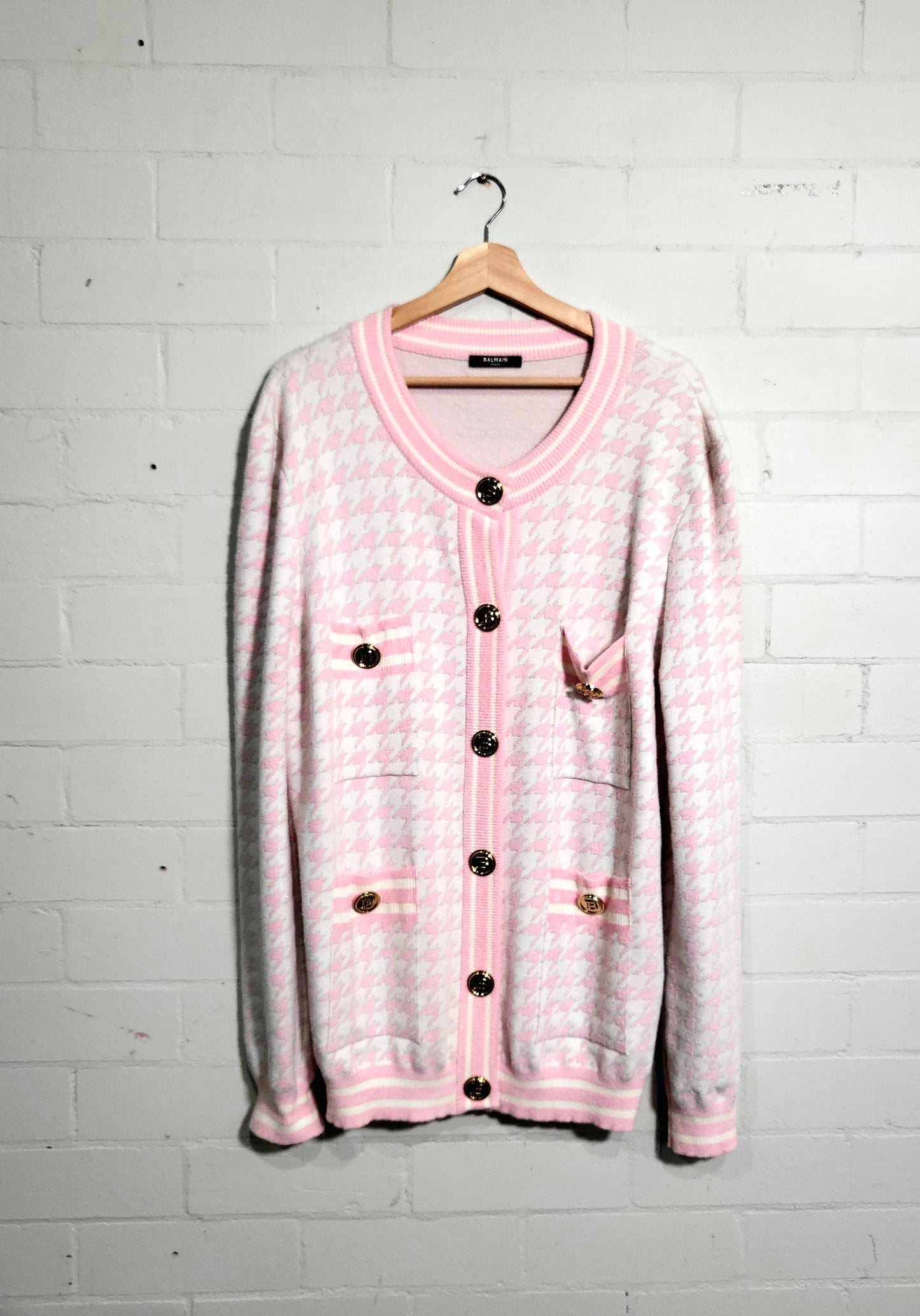 Iconic Balmain Paris Cardigan
