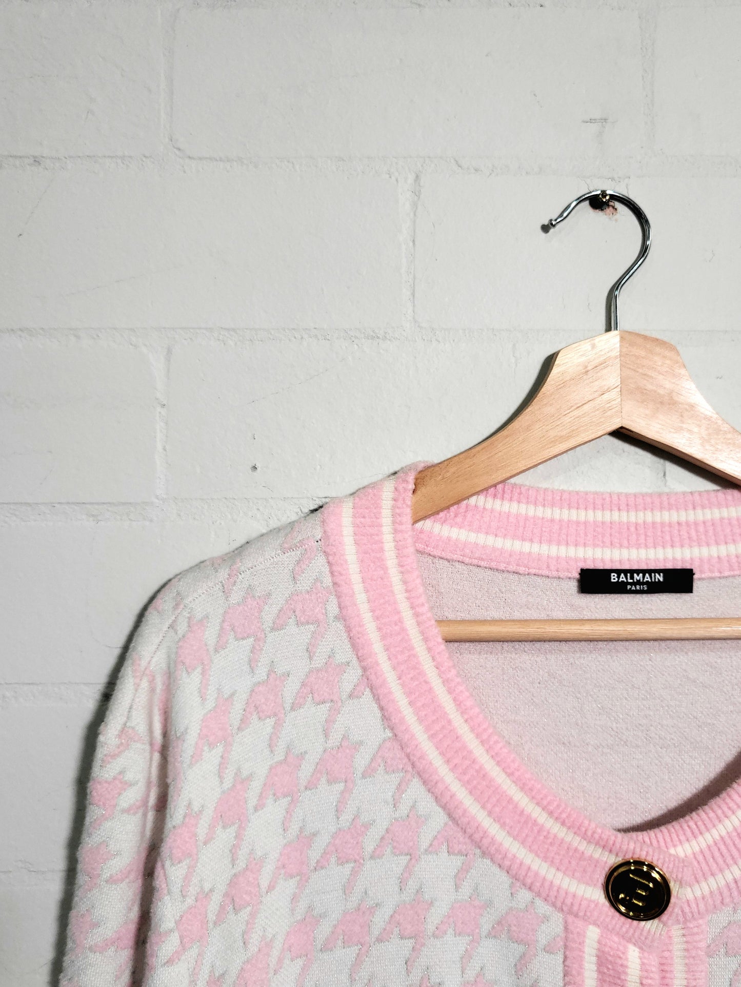 Iconic Balmain Paris Cardigan
