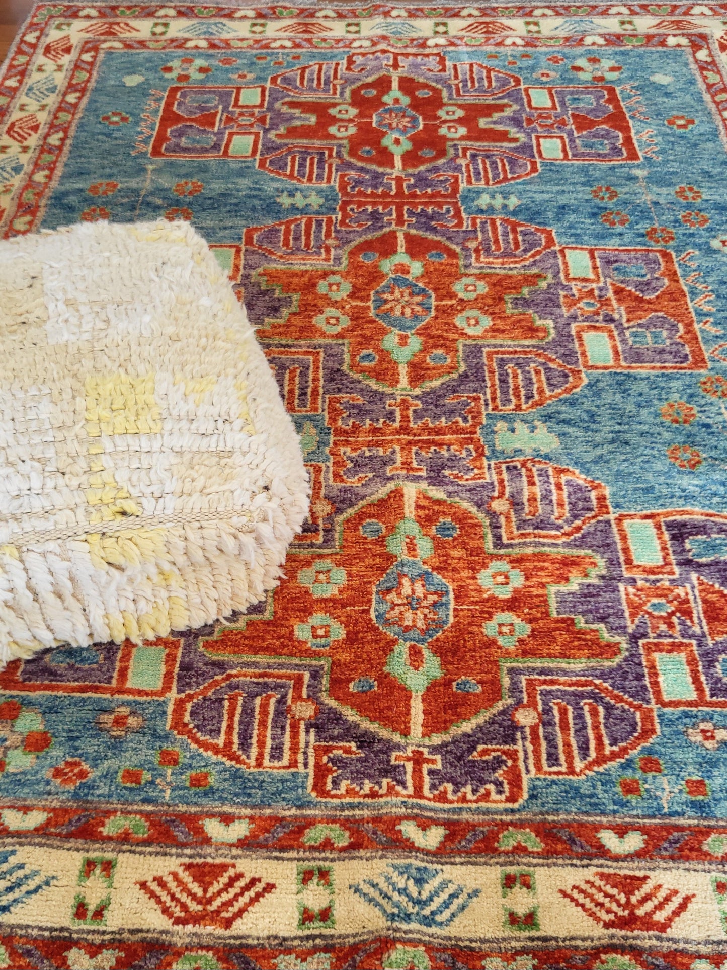 Hand-Knotted Persian Rug - 222cm x 169cm
