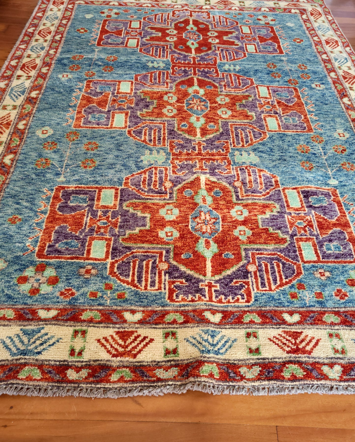 Hand-Knotted Persian Rug - 222cm x 169cm