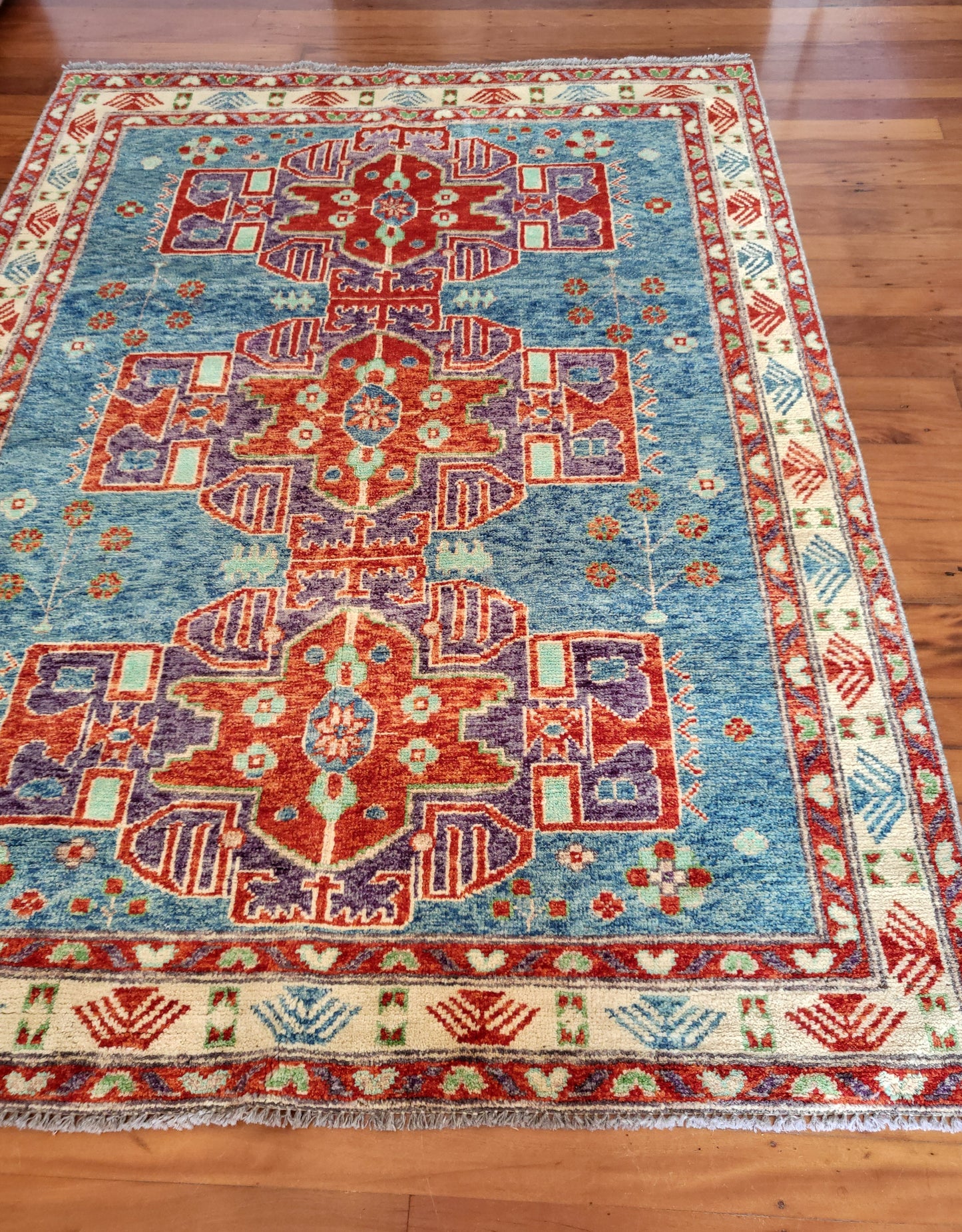 Hand-Knotted Persian Rug - 222cm x 169cm