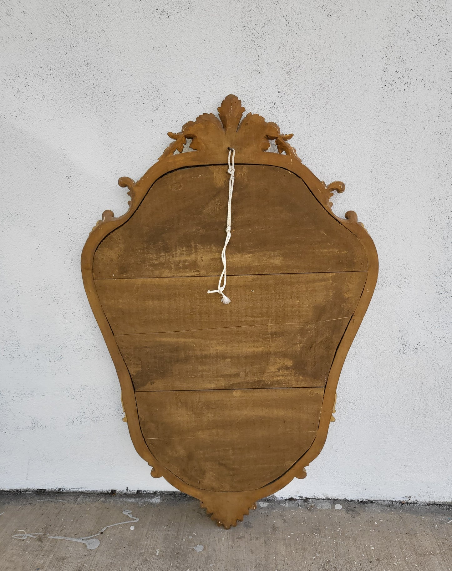 Antique French Rococo-Style Gilt Mirror - 19th Century