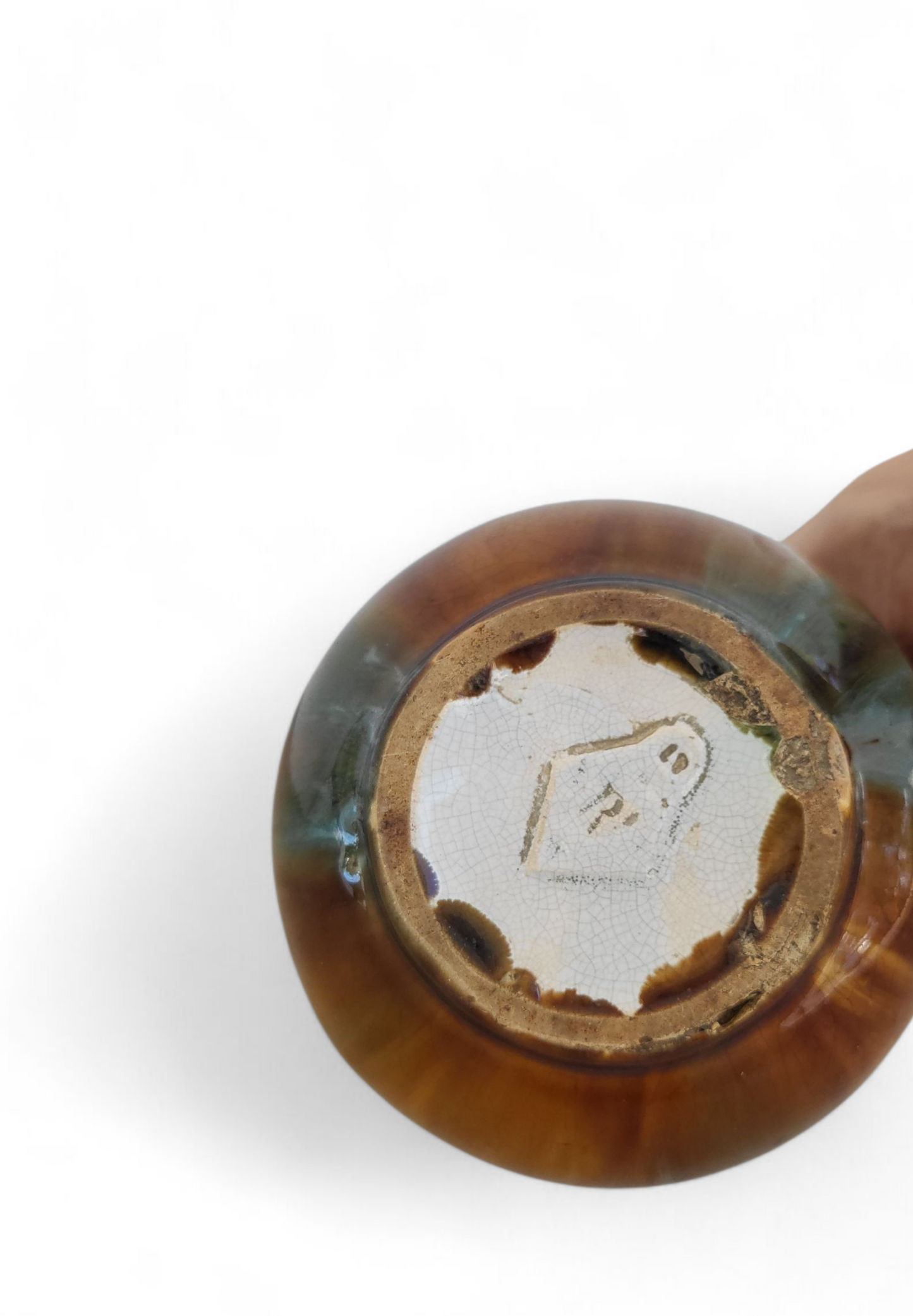 Early English Majolica Swan-Form Jug Vase