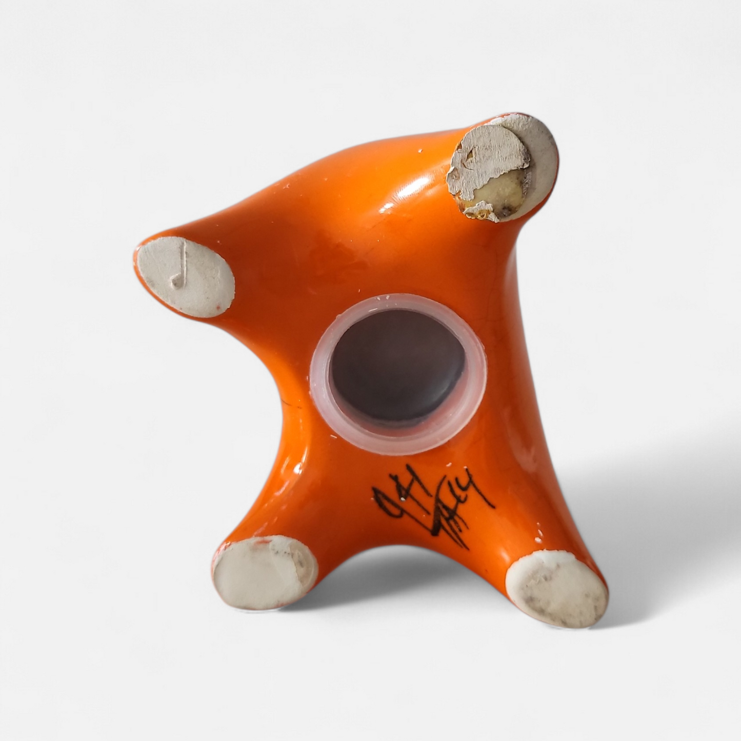 Vintage 1950s-60s Italian Studio Pottery Cat Money Box