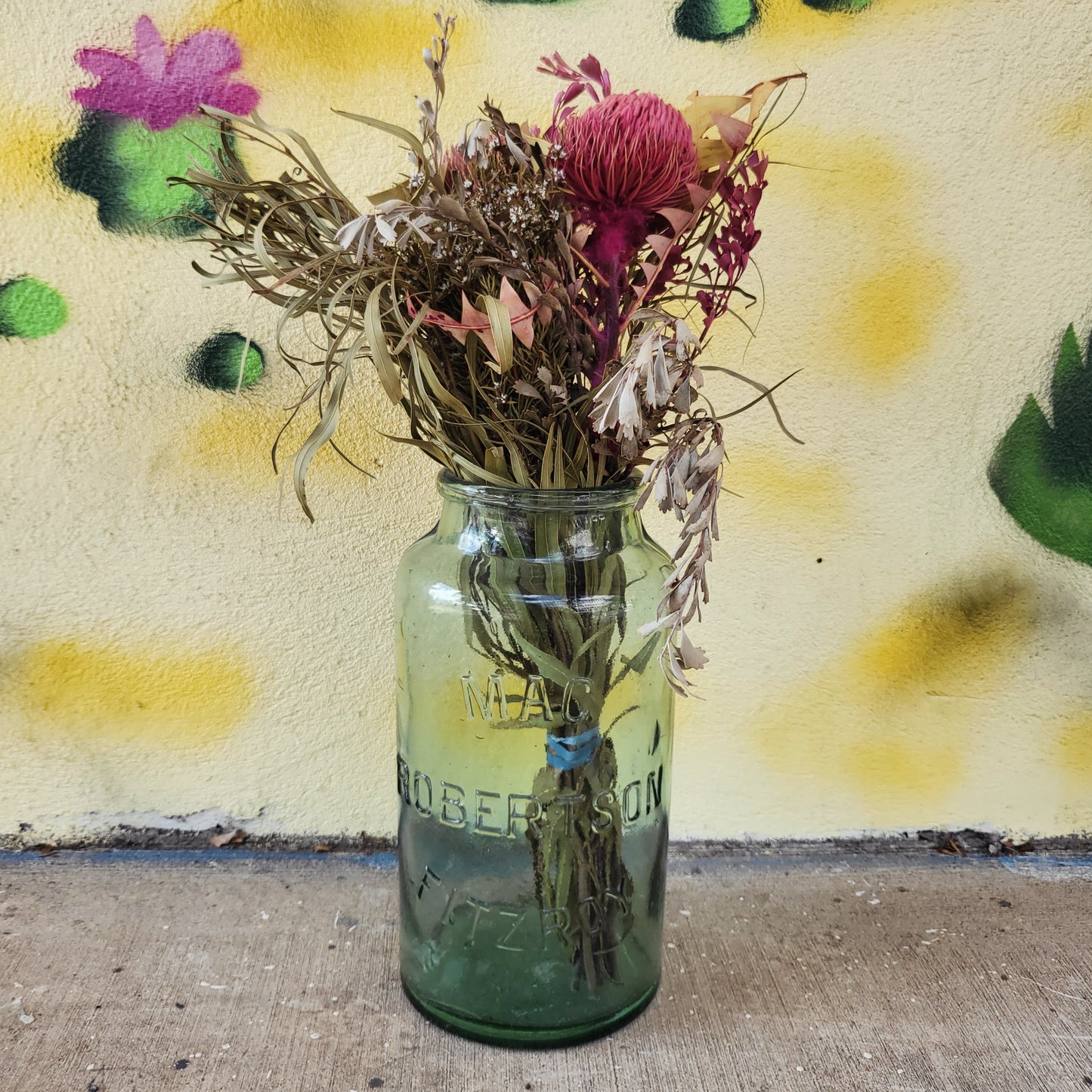 Large MacRobertson Glass Lolly Jar