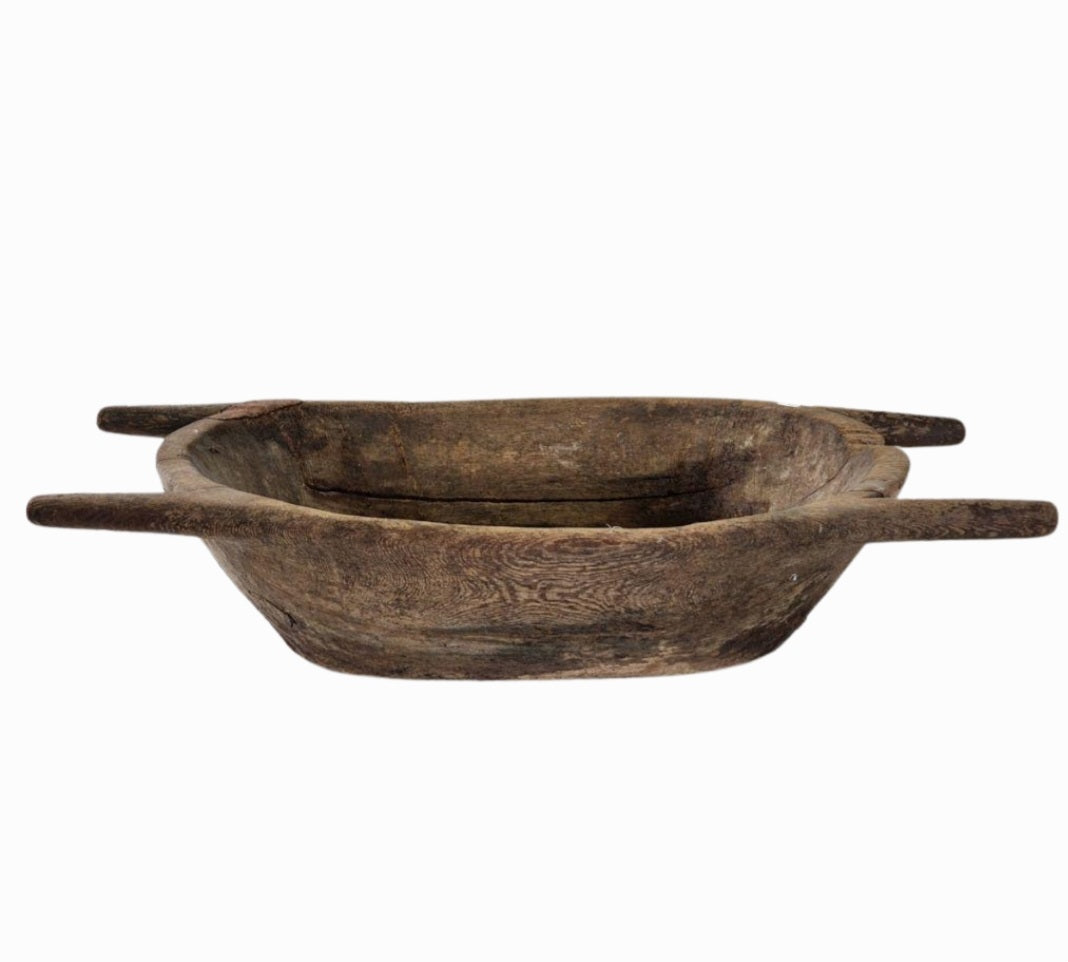 Antique Rustic Hardwood Trough
