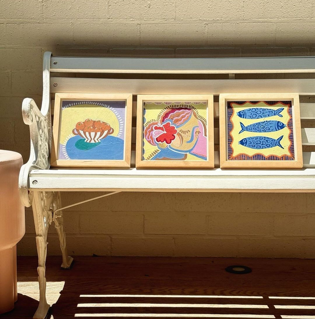 Small Ready-to-Hang Paintings by Nikola