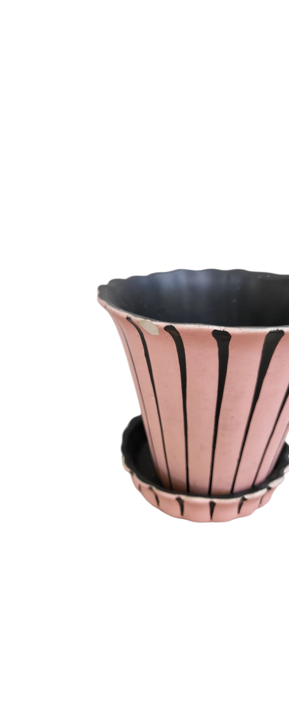 Rare - Collector's Pair of Barsony Mid-Century Planters