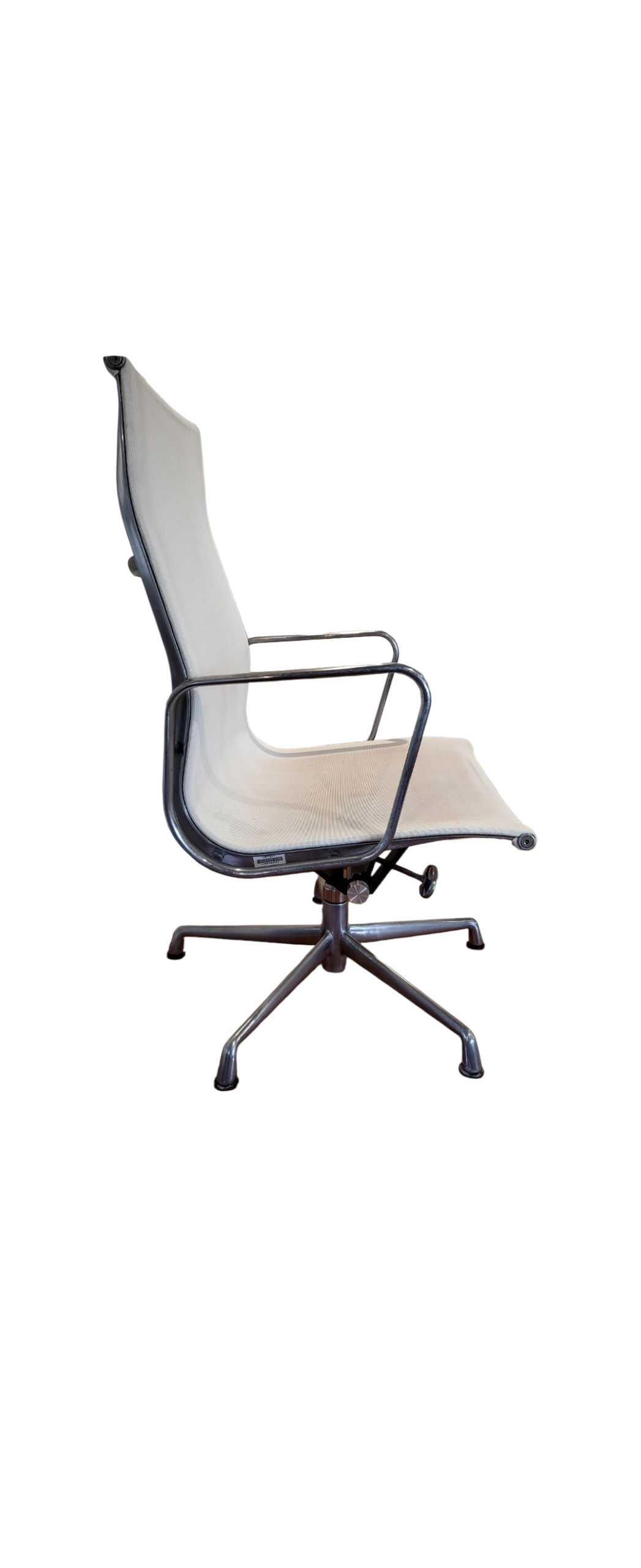 Eames Aluminium Group - White Mesh High Back Office Chair