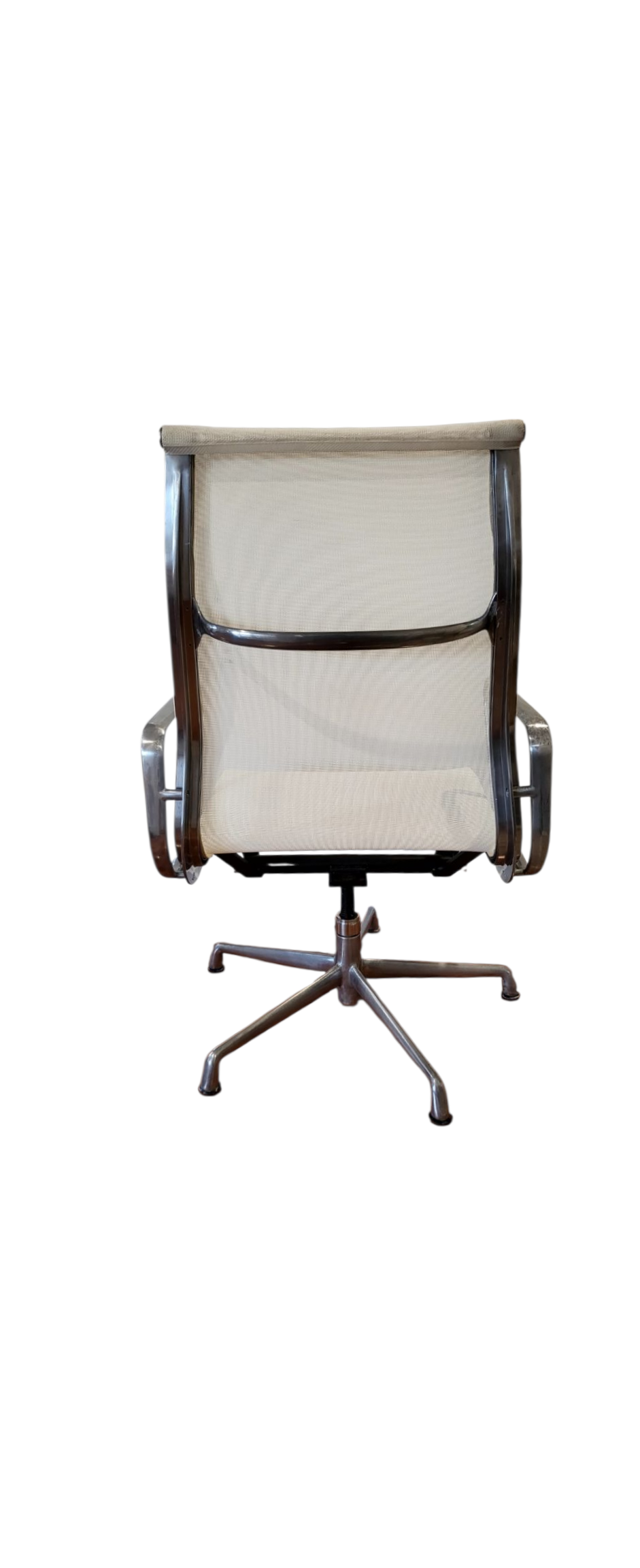 Eames Aluminium Group - White Mesh High Back Office Chair