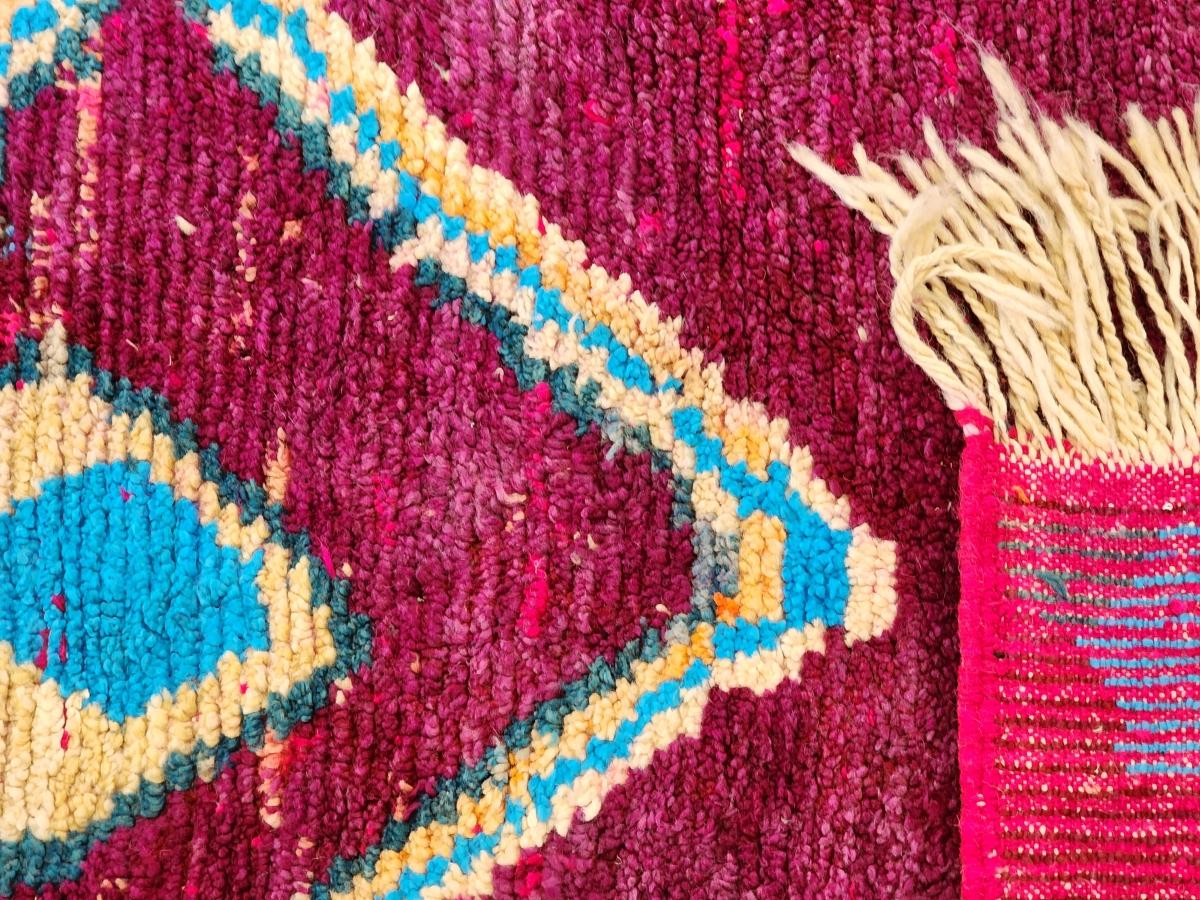 Moroccan Hand-Knotted Hall Runner