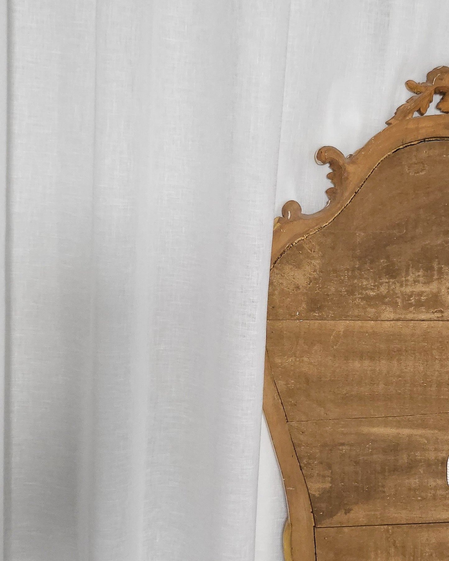 Antique French Rococo-Style Gilt Mirror - 19th Century