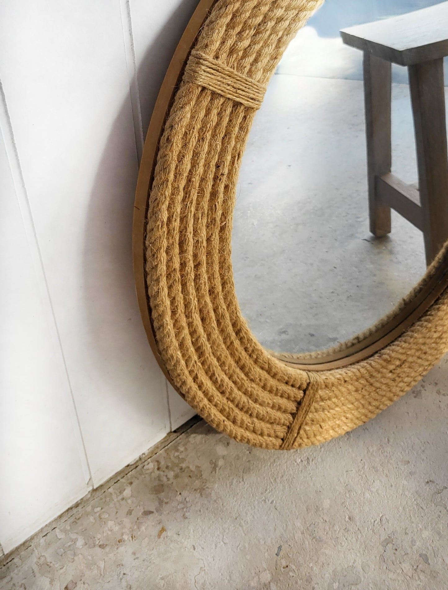 Rope Nautical Wall Mirror