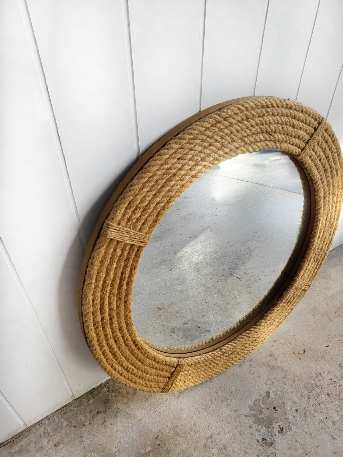 Rope Nautical Wall Mirror