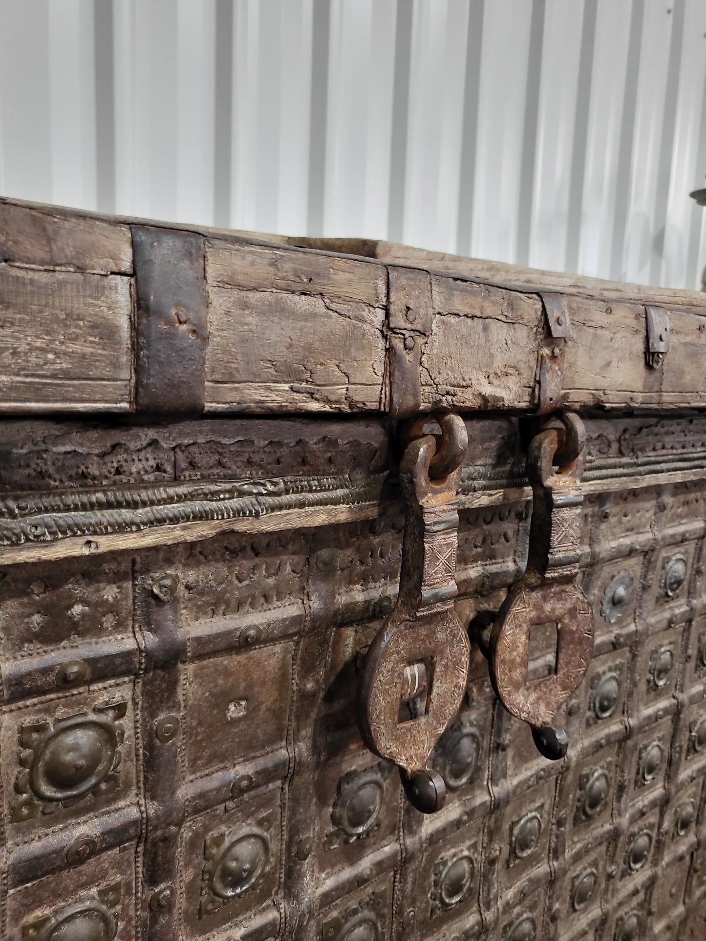 Antique 19th Century Indian Dowry Chest