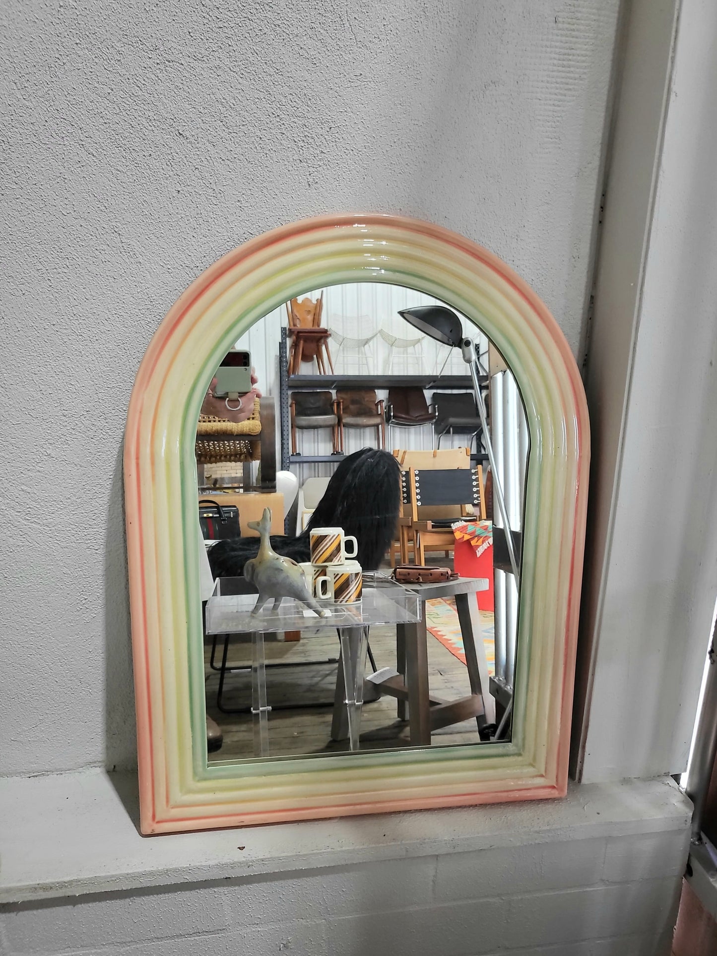 Wurlitzer Coloured Mirror