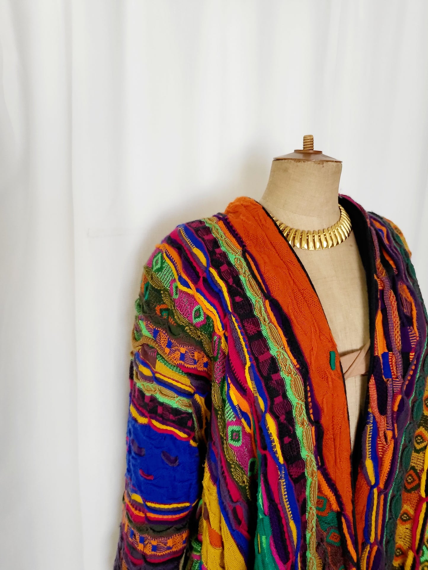 Vintage "Coogi Australia" Woollen Knit Cardigan