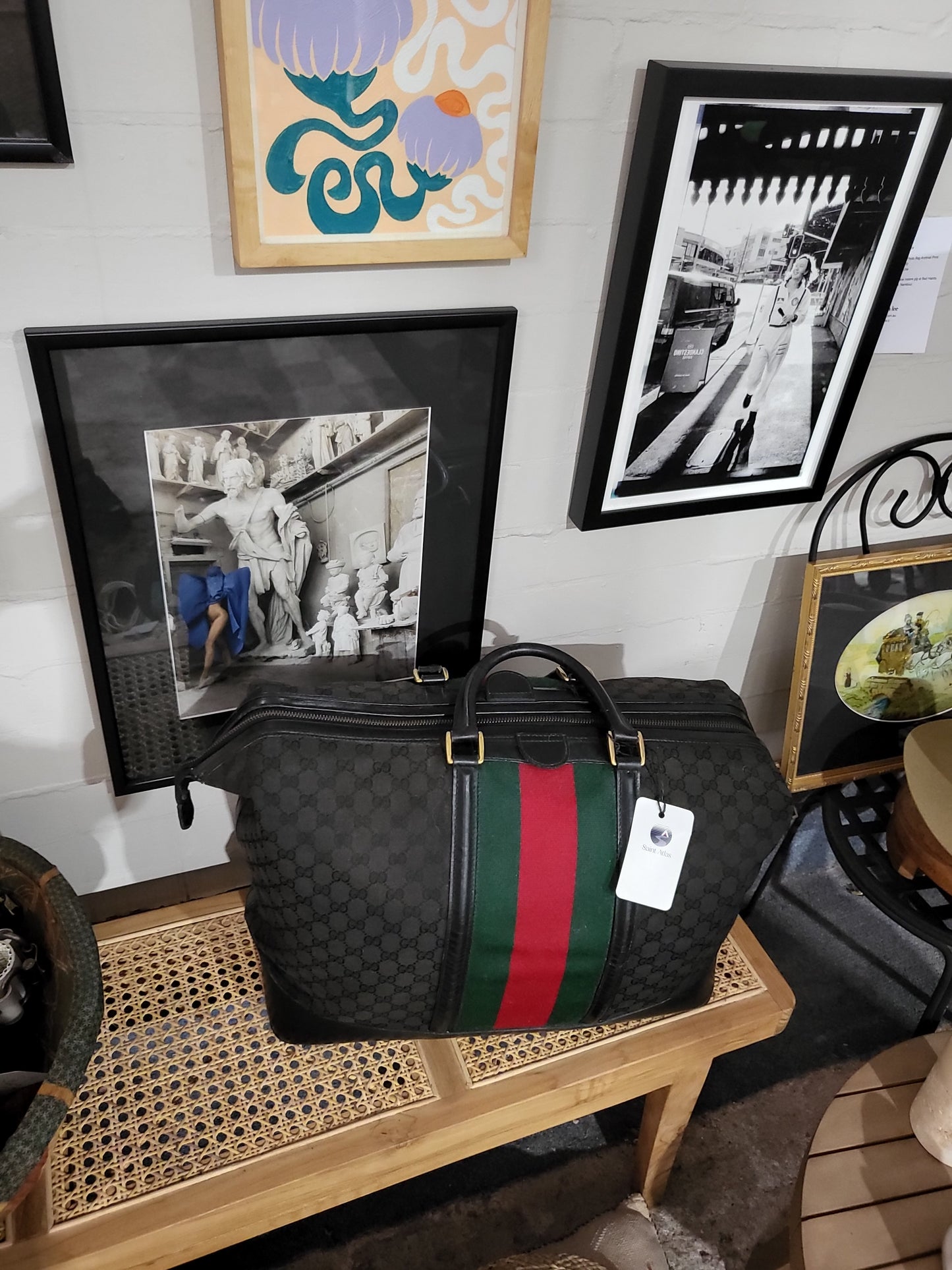 Vintage GUCCI Unisex Duffle Bag