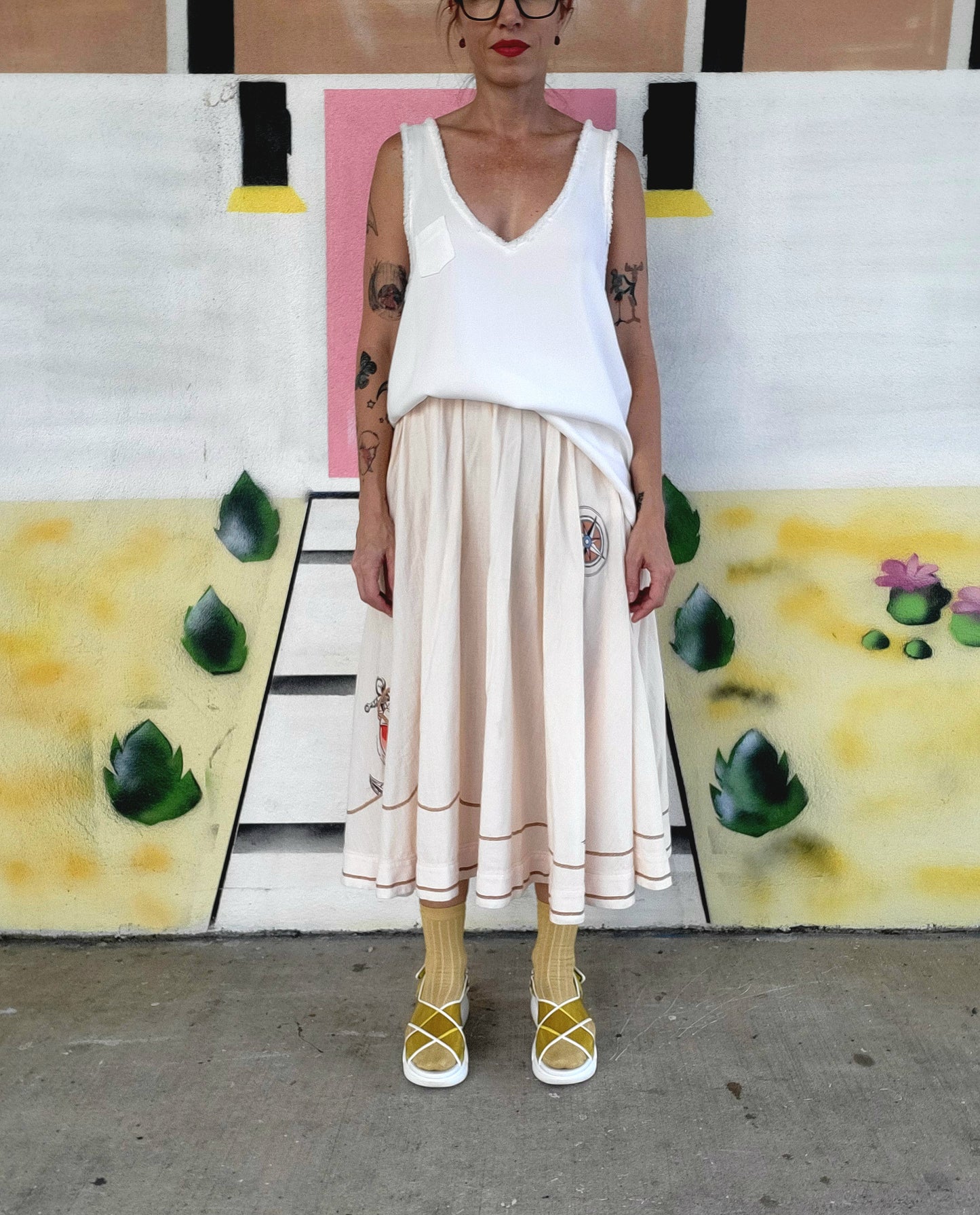 PRADA Transparent Yellow Sandals - Size 9