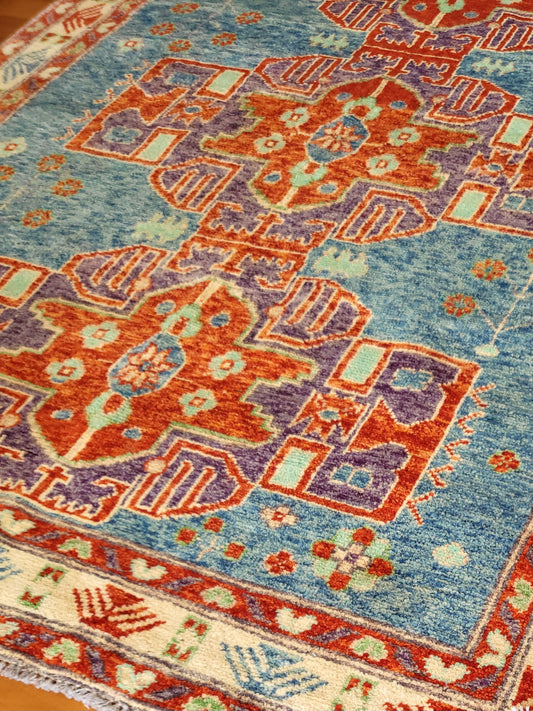 Hand-Knotted Persian Rug - 222cm x 169cm