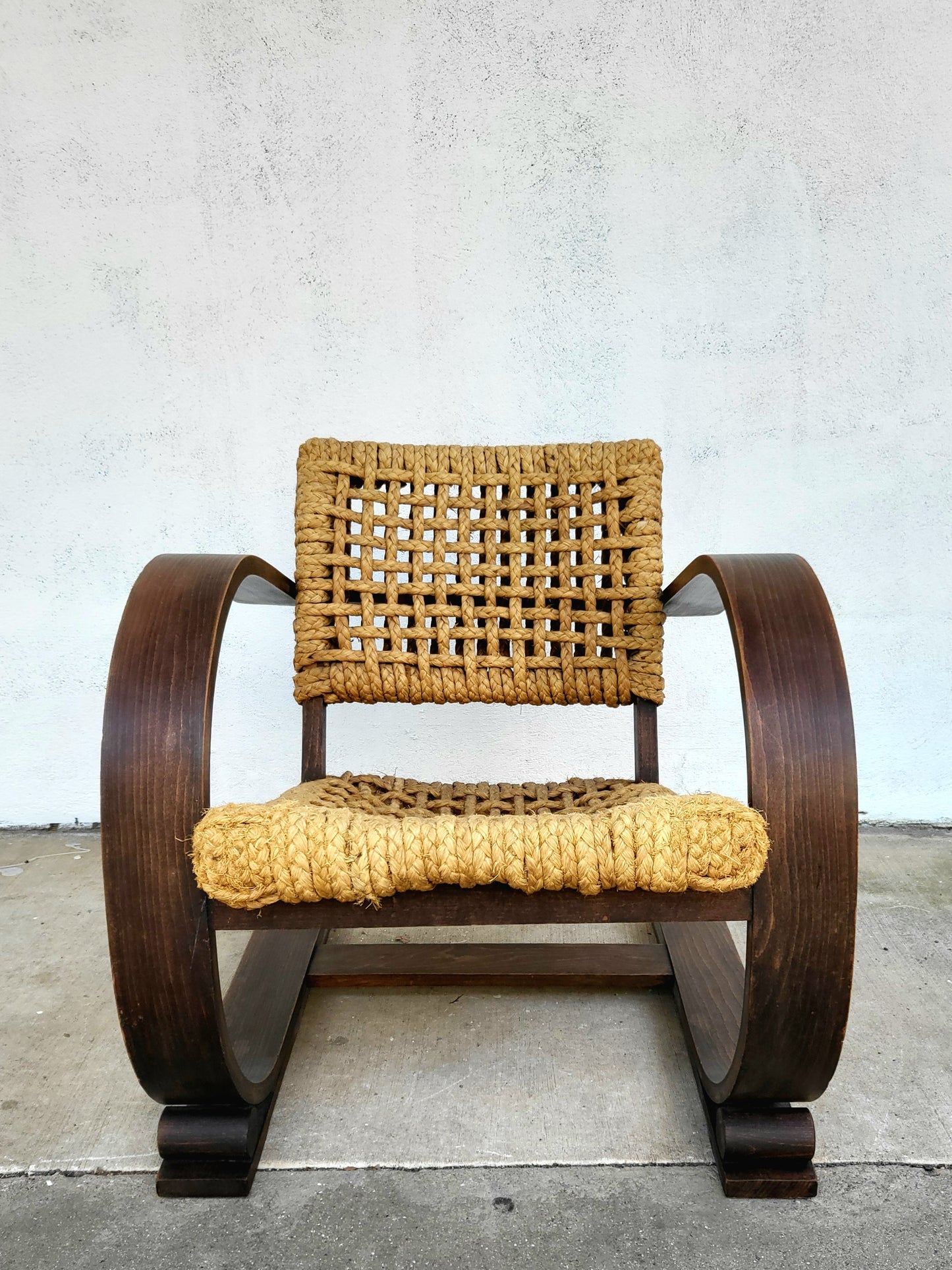 Original 1950's Audoux & Minet Bentwood Armchair