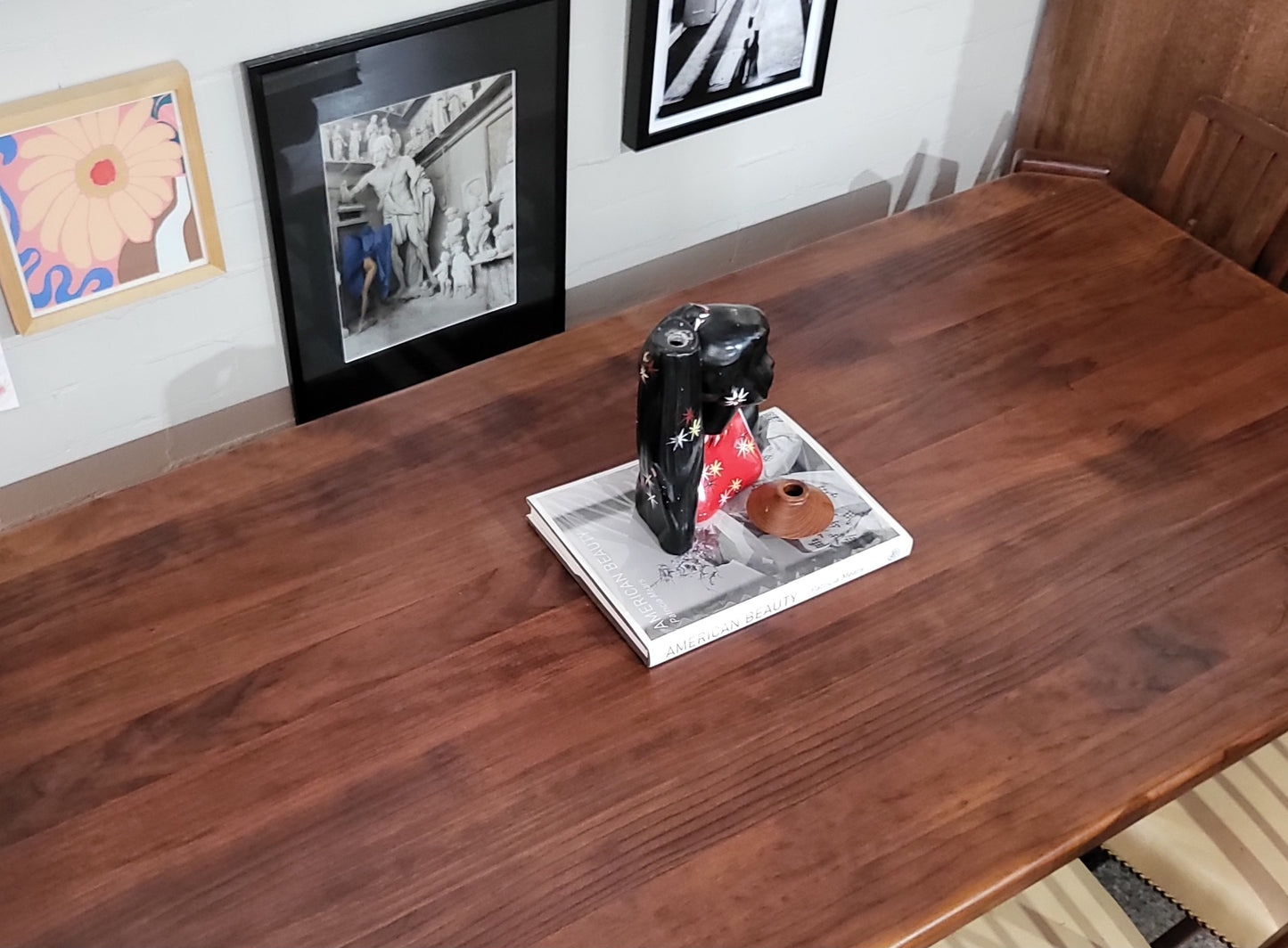 Vintage Post and Rail Dining Table - Solid Timber