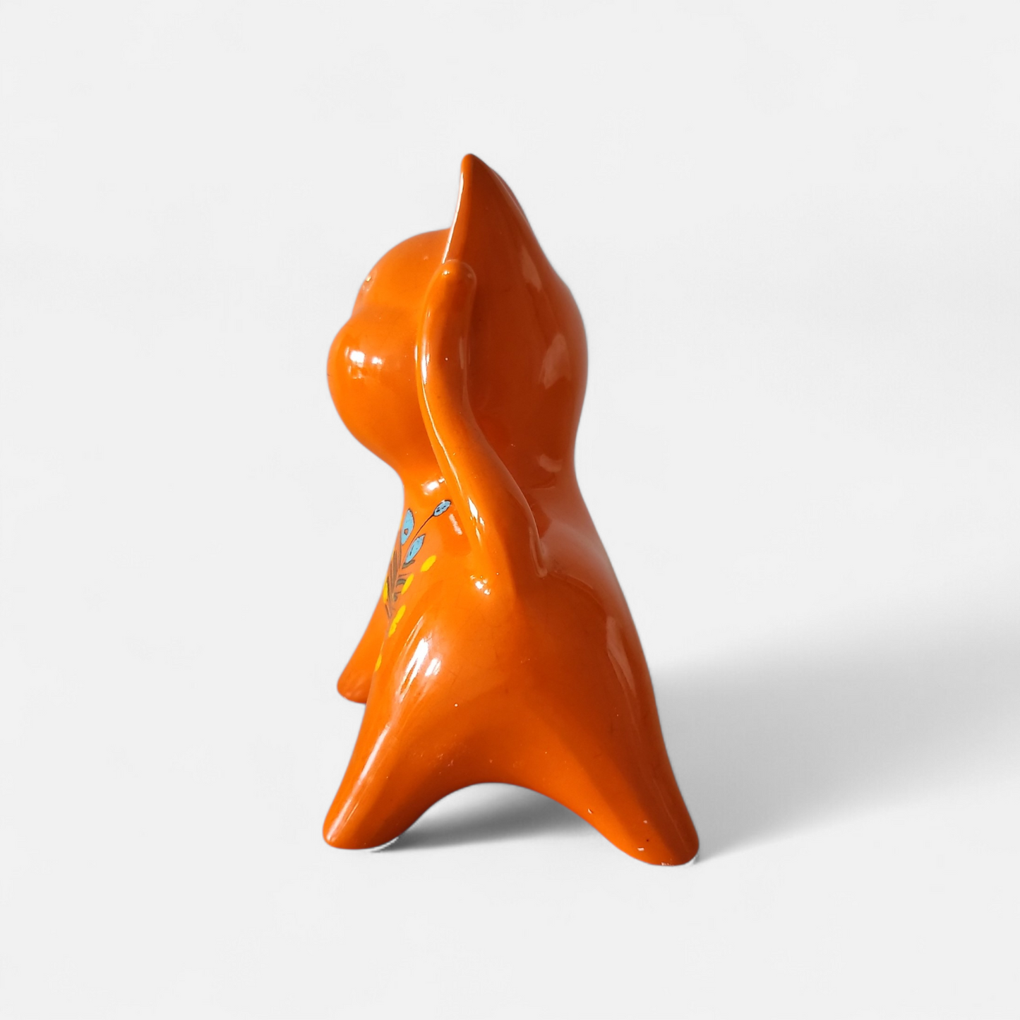 Vintage 1950s-60s Italian Studio Pottery Cat Money Box