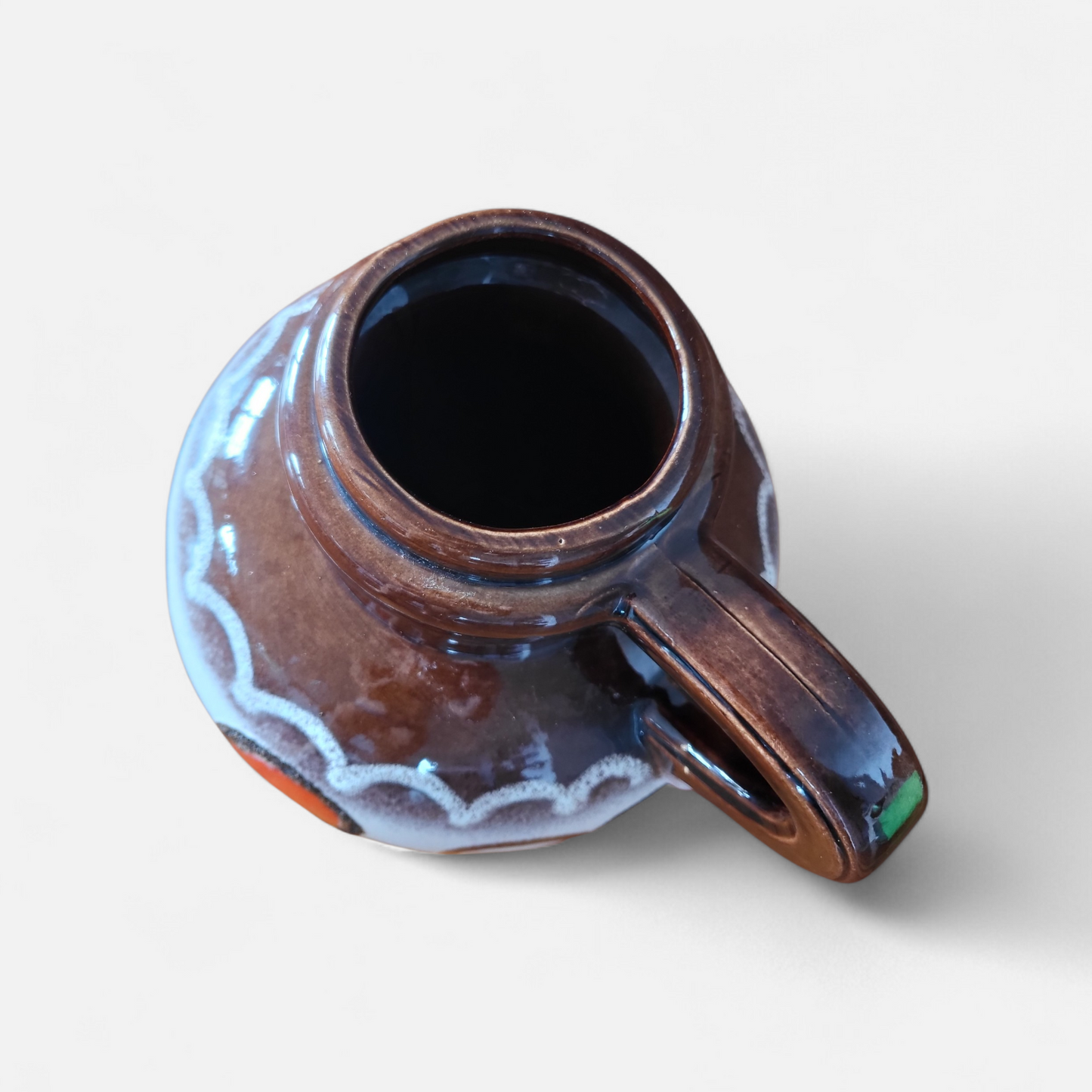 Mid-Century West German Ceramic Floor Vase (Model 486-38)