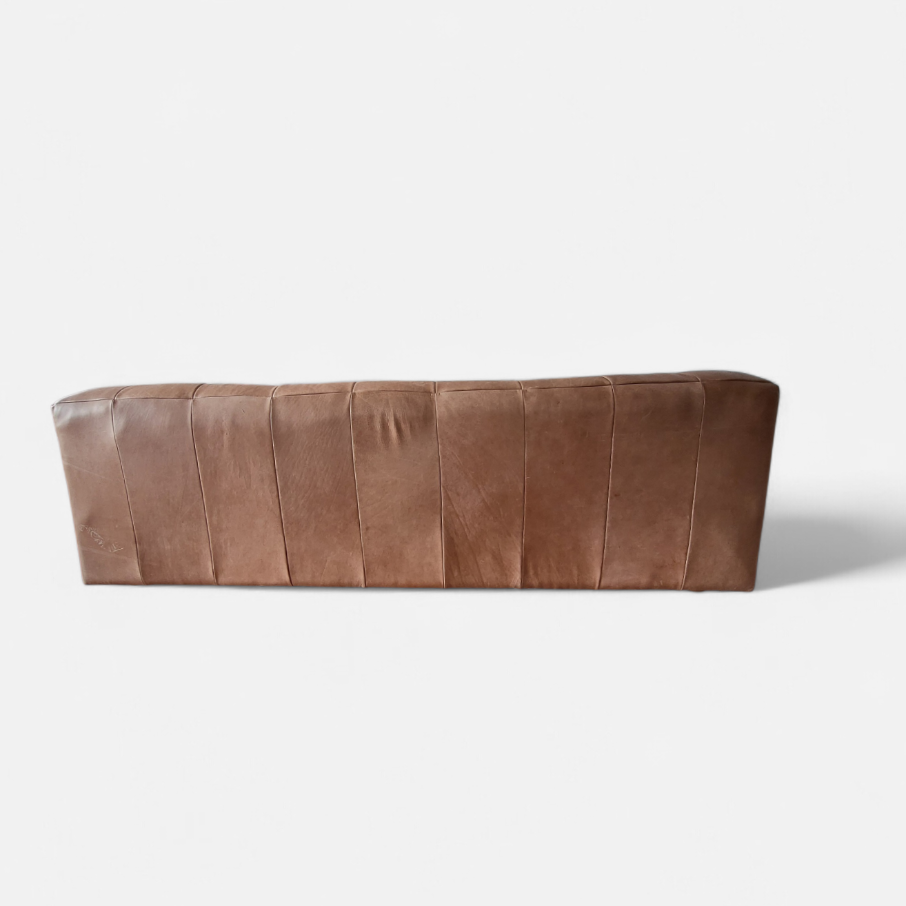 Full-Grain Leather Sofa | Contemporary | 222cm