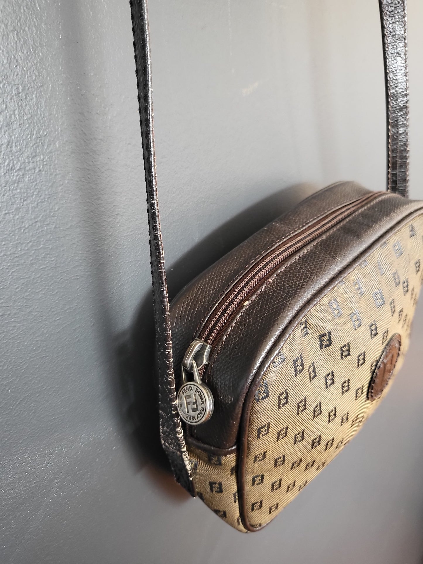 Vintage Fendi Mini Crossbody Bag, circa late 1980s