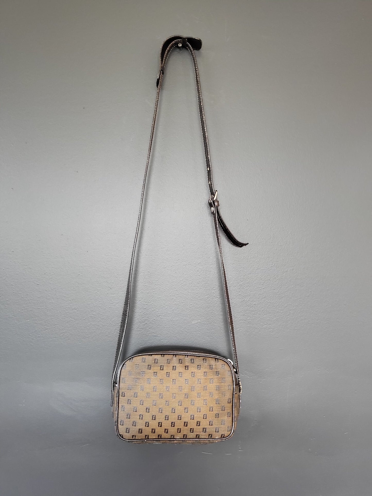 Vintage Fendi Mini Crossbody Bag, circa late 1980s