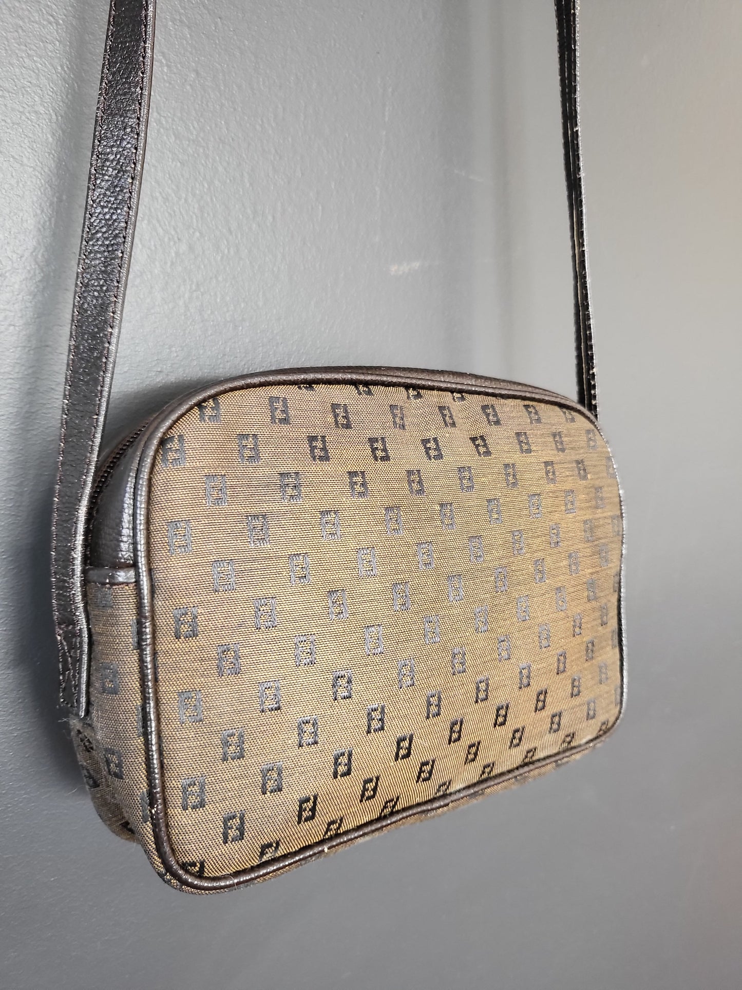 Vintage Fendi Mini Crossbody Bag, circa late 1980s