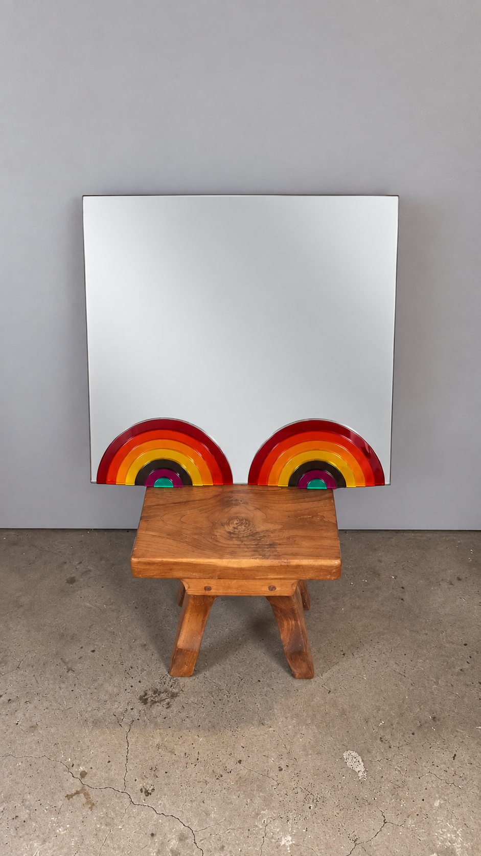 Rainbow Motif MIrror - London