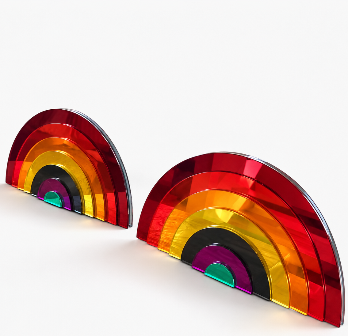 Rainbow Motif MIrror - London