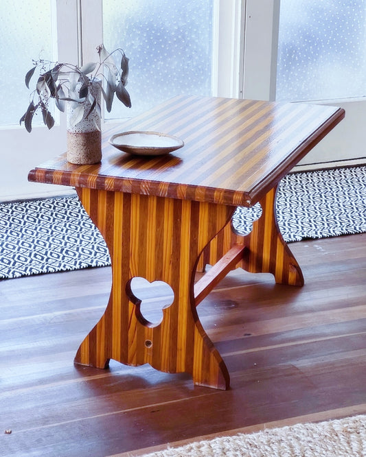 Vintage Two-Tone Coffee Table