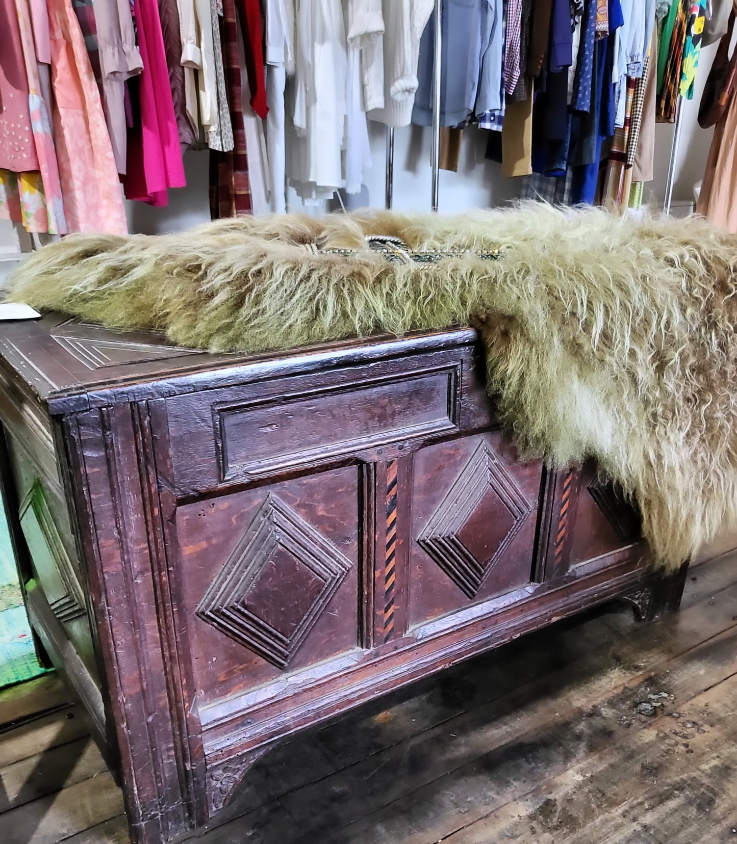 16th Century English Oak Coffer