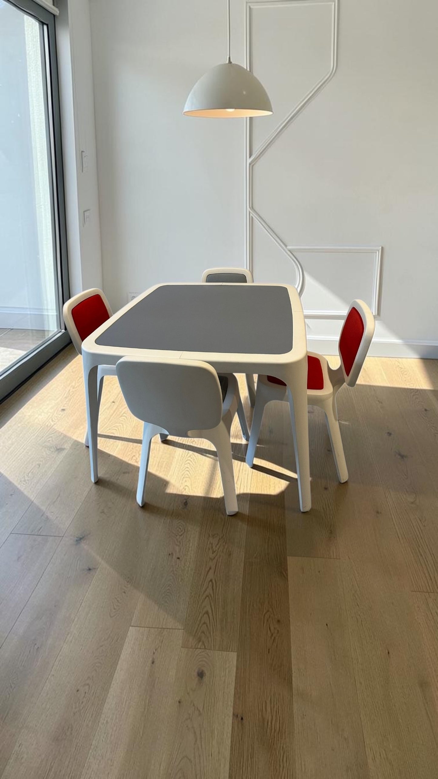 Marc Newson Coast Dining Set for Magis — Table & 4 Chairs
